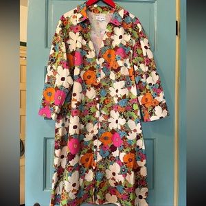 NWOT Wray Shirt Dress in Acid Floral - Small